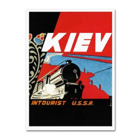 Vintage Apple Collection 'Kiev' Canvas Art,35x47